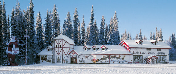 Image: Santa Claus house in North Pole, Alaska