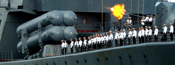 Image: Russian ship arrives at Venezuela