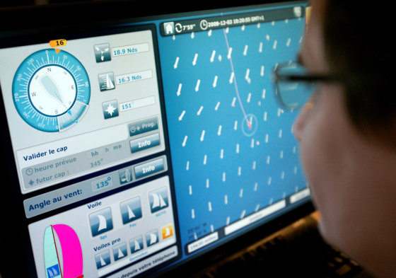 Image: A Virtual Regatta player