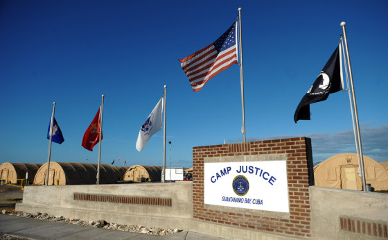 Image: Camp Justice sign at Guantanamo Bay