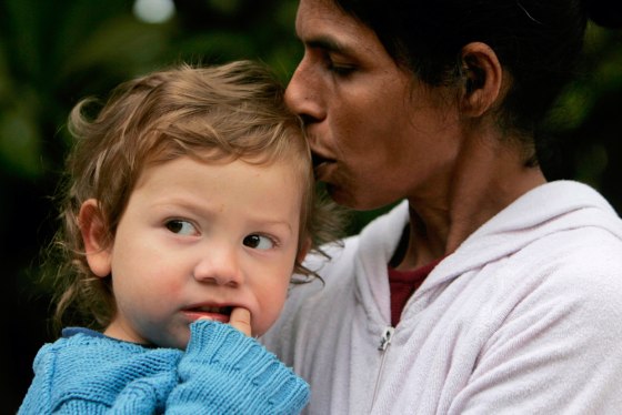 Image: Sandra Samuel and Moshe Holtzberg