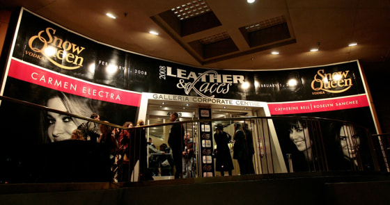 Image: 2008 Super Bowl - Snow Queen Vodka Leather and Laces Party