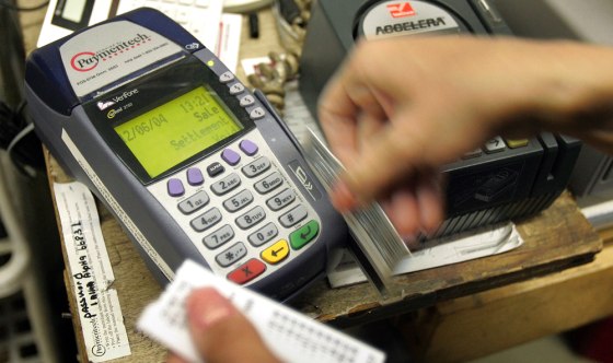 Image: Credit card purchase