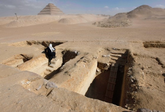 Image: Newly discoverd tombs in Egypt
