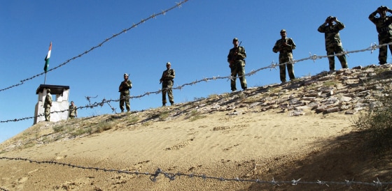 Image: Indian Border Security Force (BSF) soldiers