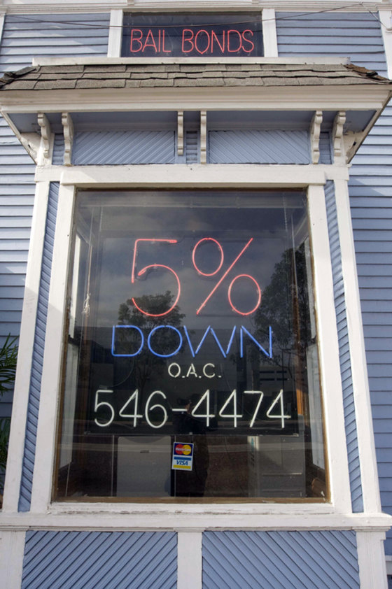 Image: A bail bond office