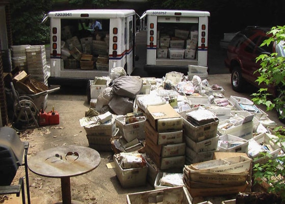 Image: Mail hoarders
