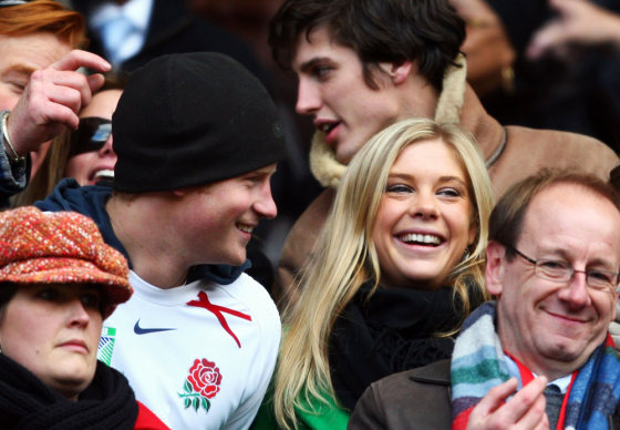 Image: Prince Harry and Chelsy Davy