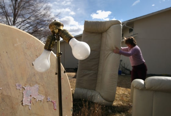 Image: Families Are Evicted From Homes As Economic Crisis Worsens