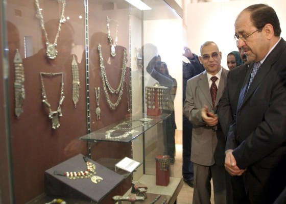 Image: Re-opening ceremony of Iraq's National Museum in Baghdad