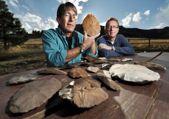 Image: 13,000-year-old tools