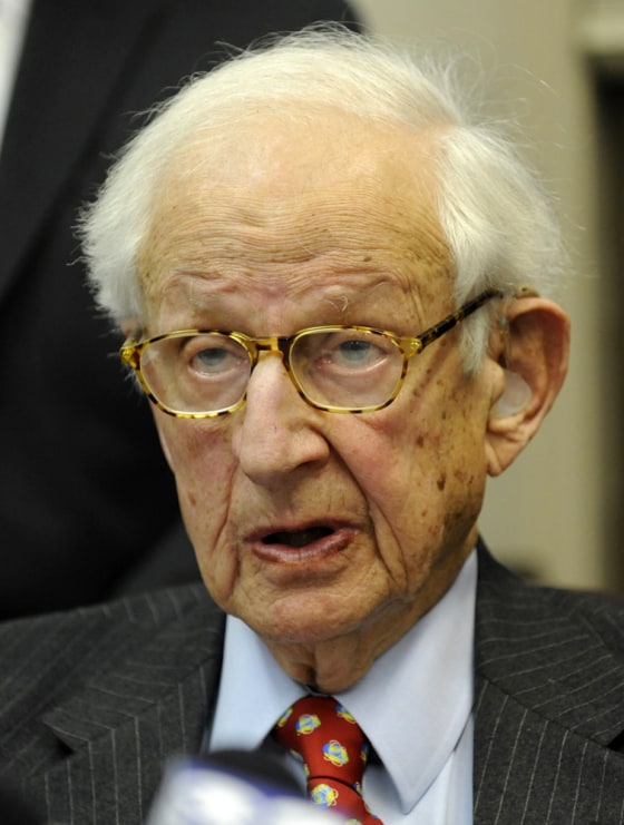 Image: Manhattan District Attorney Robert Morgenthau
