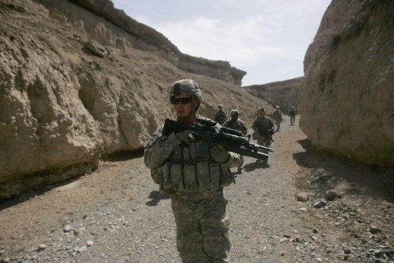 Image: U.S. soldiers in Afghanistan