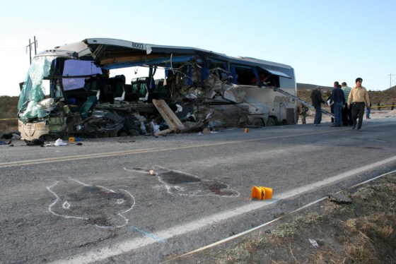 Ten die in Mexican accident