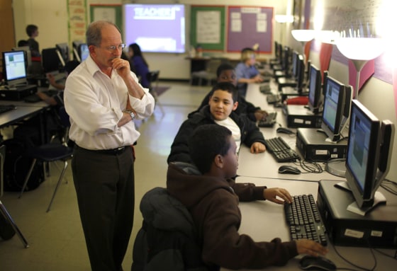 Image: Teacher Peter Vos