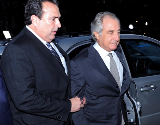 Image: Bernard Madoff enters courthouse