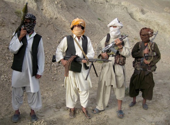 Image: Taliban militants