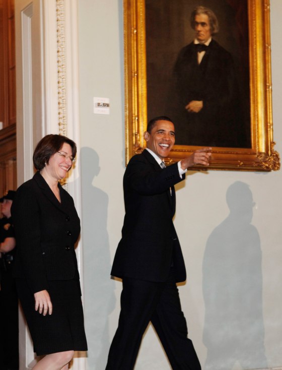 Barack Obama, Debby Klobuchar