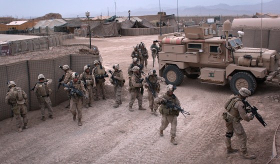 Image: U.S. Marines On Operations In Remote Southwest Afghanistan