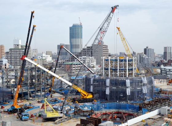 Image: Construction site in Tokyo