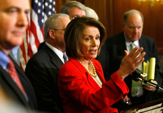 Image: Pelosi, House Democrats Hold Press Conference Before Budget Vote