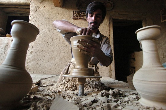 Image: Afghan potter