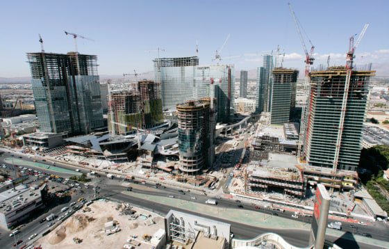 Image: MGM Mirage's CityCenter project in Las Vegas