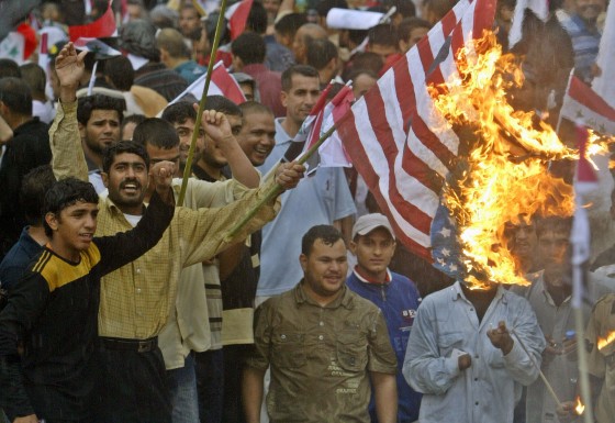 Image: Moqtada Al-Sadr Supporters Rally Against US Presence In Iraq