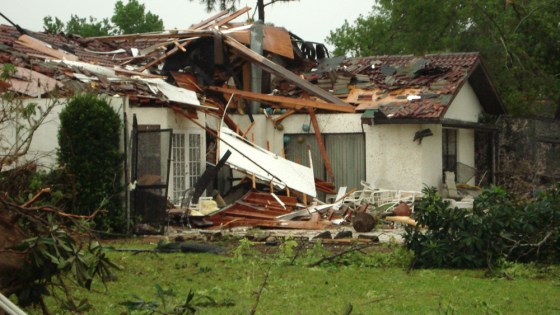 Image: Florida storm damage