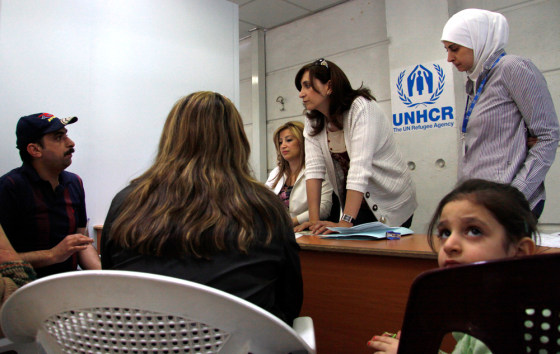 Image: Iraqi refugees