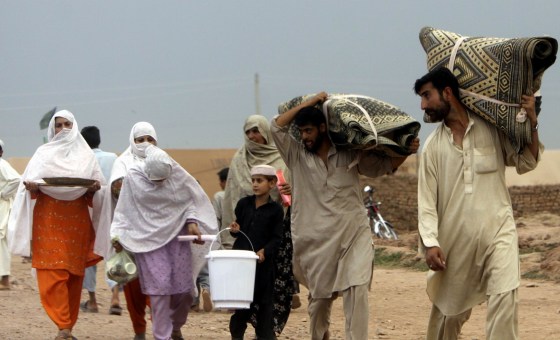 Image: Pakistan refugees