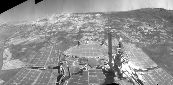 Image: Opportunity on Mars