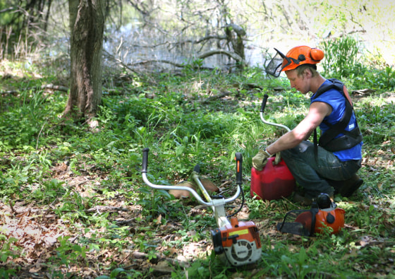 Image: Stimulus money, DNR. Elkhart, Indiana. May 2009