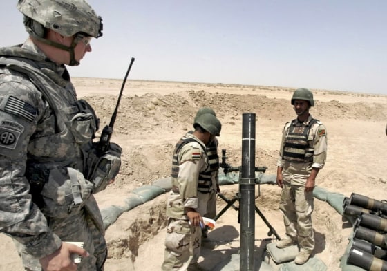 Image: Military exercise in Iraq