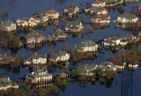 Image: Neighborhoods are flooded