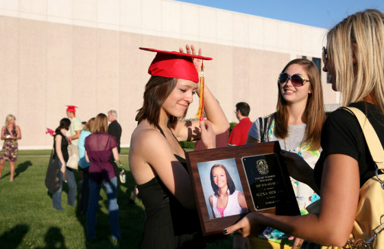 Alexa Sieracki, 16, graduated early from Elkhart Memorial High School. Alexa was accepted to the Resident Honors Program at the University of Southern California in Los Angeles. Being able to pay for the prestigious program was a question for Alexa's family this spring.