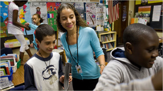 Rhena Jasey, a Harvard graduate, is on a teaching dream team.