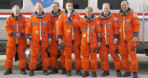 Image: USA Space Shuttle Endeavour Crew