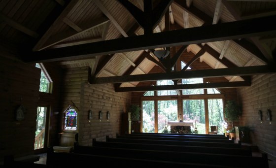 Image: Forest Chapel at St. Joseph Institute