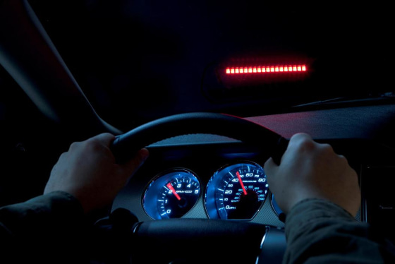 Image: Ford Taurus heads up display on windshield