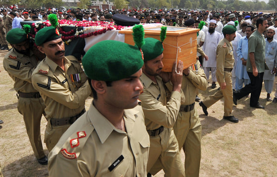 Image: Funeral of Pakistani soldier