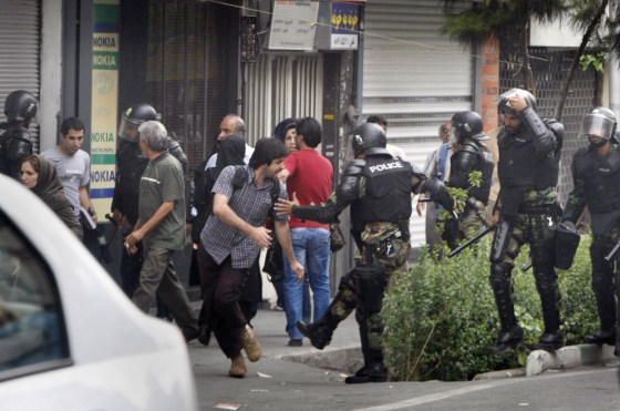 Image: Protests in Tehran, Iran