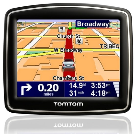 Image: TomTom GPS device
