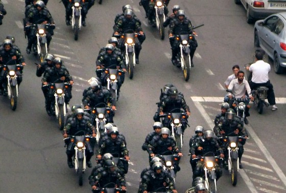 Image: Iranian police