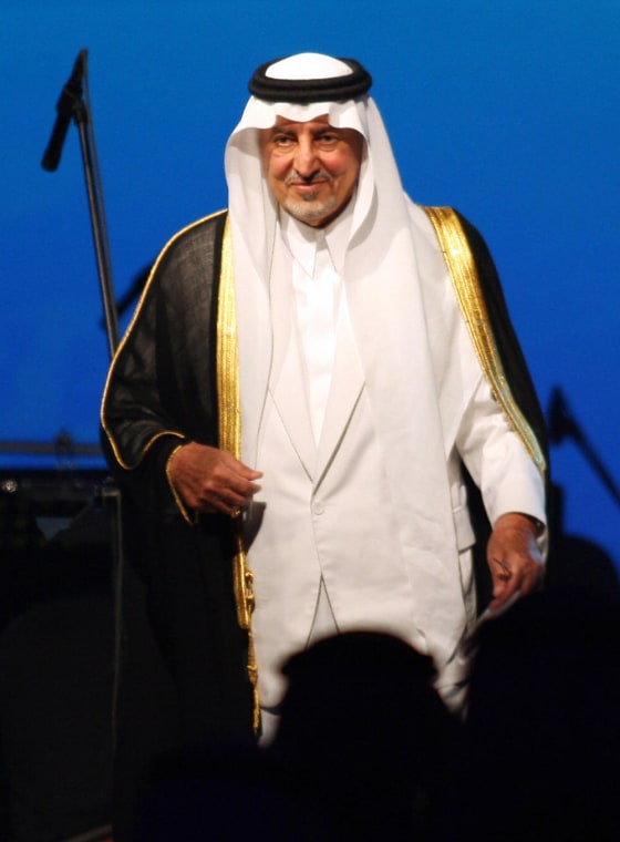 Saudi Prince Khaled al-Faisal bin Abdul