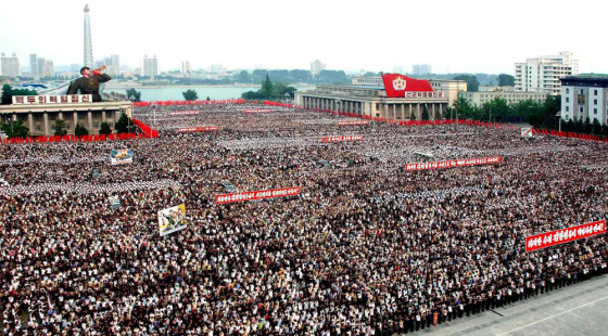 Image:Rally in Pyongyang