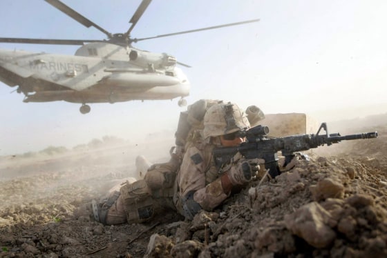Image: U.S. Marines Continue Suppression Of Insurgents