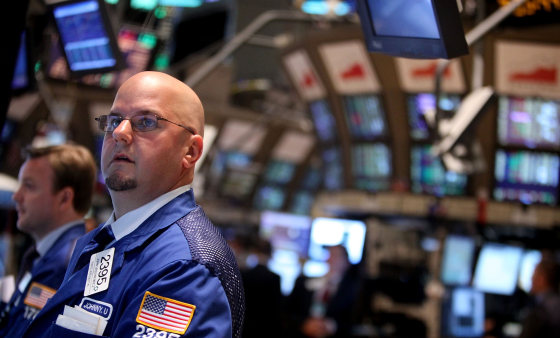 Image: Postive Economic Reports Boost Dow Jones Industrial Average