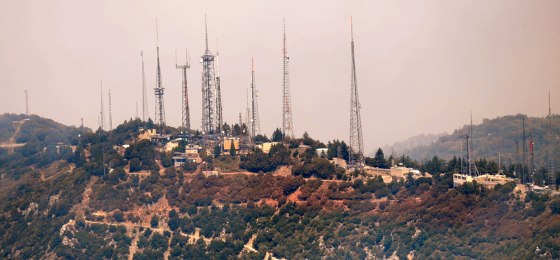 Image: Wildfires North Of Los Angeles Double In Size, 10,000 Homes Threatened