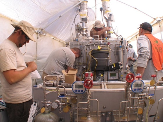 Image: hydrogen reduction process